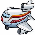Motto-Steckbrief Flugzeug Party