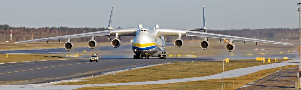 Flugzeugparty der besonderen Art: Antonov An-225 Mriya