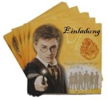 Harry Potter Einladung