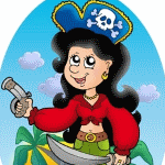 Kindergeburtstag Motto Piratenmädchen